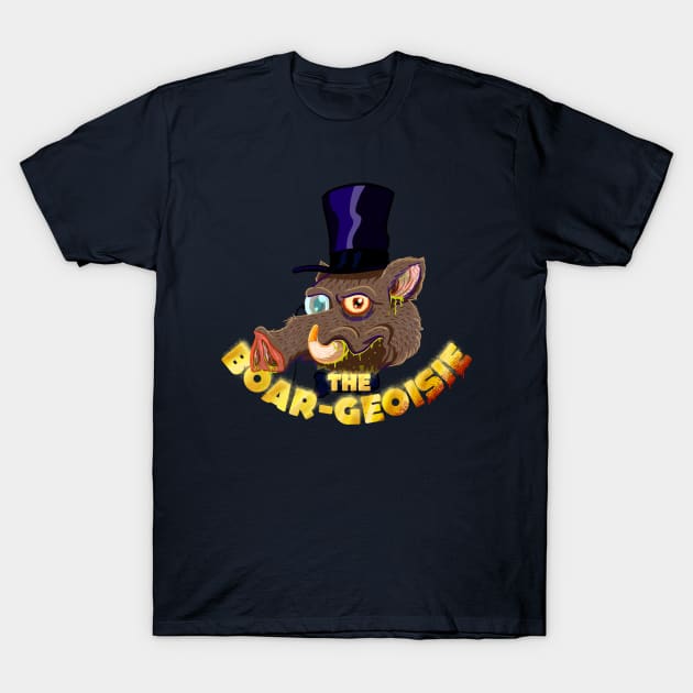 The Boargeoisie T-Shirt by deb draws